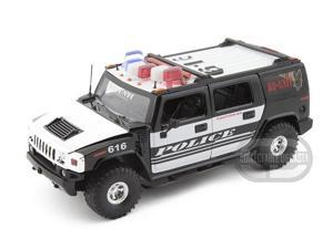 Jada Hummer H2 Heat 1/24 Police K-9 - Jada Toys Diecast Jada Hummer H2 Heat 1/24 Police K-9 - Jada Toys Diecast