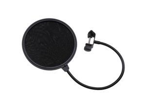 Dual Flexible Studio Microphone Mic Wind Screen Pop Filter Dual Flexible Studio Microphone Mic Wind Screen Pop Filter