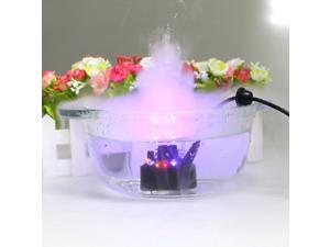 12 LED Mist Maker Fogger Water Fountain Pond Fog Machine Atomizer Air Humidifier 12 LED Mist Maker Fogger Water Fountain Pond Fog Machine Atomizer Air Humidifier