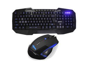 E-3lue E-blue Mazer 2500DPI USB 2.4GHz Wireless Optical Gaming Mouse + LED Multimedia Illuminated Backlit USB Wired Gaming Keyboard - Multimedia Shortcut Keys,Blue Backlight E-3lue E-blue Mazer 2500DPI USB 2.4GHz Wireless Optical Gaming Mouse + LED Multimedia Illuminated Backlit USB Wired Gaming Keyboard - Multimedia Shortcut Keys,Blue Backlight