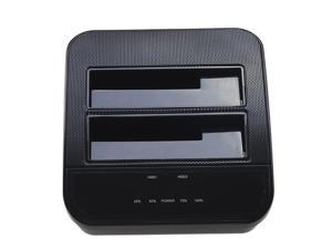 AGPtek NW0006-1 External Hard Drive SATA Enclosure Docking Station 2.5" & 3.5" USB 3.0 & SATA, DUAL DOCK-Black AGPtek NW0006-1 External Hard Drive SATA Enclosure Docking Station 2.5" & 3.5" USB 3.0 & SATA, DUAL DOCK-Black
