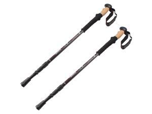 AGPtek OA10-HS Hiking Sticks Poles alpenstock - Adjustable Telescoping Anti Shock Nordic For Walking Mountaineering - Pair/2 AGPtek OA10-HS Hiking Sticks Poles alpenstock - Adjustable Telescoping Anti Shock Nordic For Walking Mountaineering - Pair/2