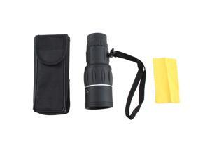 Super Clear 16x52 Dual Focus Telescope Optics Zoom Monocular Scalable Telescopic for Golf, Scope, Camping, Hiking, Fishing_Black Super Clear 16x52 Dual Focus Telescope Optics Zoom Monocular Scalable Telescopic for Golf, Scope, Camping, Hiking, Fishing_Black