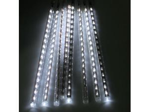 11.8 inch 8 Tube 144 LEDs Meteor Shower Rain Lights Waterproof String Light for Wedding Party Halloween Christmas Xmas Decoration Tree – Cool White 11.8 inch 8 Tube 144 LEDs Meteor Shower Rain Lights Waterproof String Light for Wedding Party Halloween Christmas Xmas Decoration Tree – Cool White