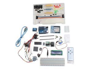 UNO R3 Starter Kit 1602 LCD Servo Dot Matrix Breadboard LED Resistor For Arduino UNO R3 Starter Kit 1602 LCD Servo Dot Matrix Breadboard LED Resistor For Arduino