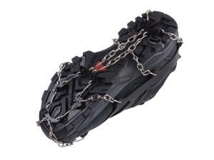 M Size Anti-Slip Shoe Chain Ice Spike Cleats Overshoes Studded Shoe Non-Slip Shoe Cover for Snow Walking Walker M Size Anti-Slip Shoe Chain Ice Spike Cleats Overshoes Studded Shoe Non-Slip Shoe Cover for Snow Walking Walker