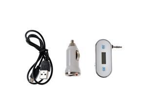 AGPtek Hands-Free Wireless Car Audio FM Transmitter Car Charger Foldable 3.5mm Plug Adapter for iPhone6 plus/6/5s iPod iPad MP3 Samsung Smart phones Cell Phones AGPtek Hands-Free Wireless Car Audio FM Transmitter Car Charger Foldable 3.5mm Plug Adapter for iPhone6 plus/6/5s iPod iPad MP3 Samsung Smart phones Cell Phones