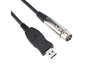 Musical Instrument Accessary Microphone USB Male to XLR Female Link Cable 3M Musical Instrument Accessary Microphone USB Male to XLR Female Link Cable 3M