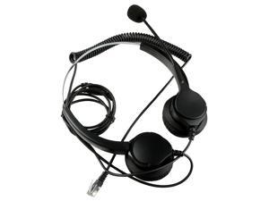 AGPtek RJ9 Crystal Head Handsfree Call Center Noise Cancelling Corded binaural Headset Headphone with Mic Mircrophone for Phone Desk Telephonefor Phone Telephone Counseling Services Insurance Hospital AGPtek RJ9 Crystal Head Handsfree Call Center Noise Cancelling Corded binaural Headset Headphone with Mic Mircrophone for Phone Desk Telephonefor Phone Telephone Counseling Services Insurance Hospital