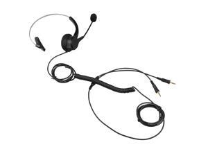 AGPtek Handsfree Call Center Noise Cancelling Corded Headset Headphone Dual 3.5mm Audio Plug with Mic Mircrophone for Phone Desk Telephonefor Phone Telephone Counseling Services Insurance Hospital AGPtek Handsfree Call Center Noise Cancelling Corded Headset Headphone Dual 3.5mm Audio Plug with Mic Mircrophone for Phone Desk Telephonefor Phone Telephone Counseling Services Insurance Hospital