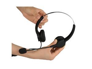 AGPtek Handsfree Call Center Noise Cancelling Corded Dual 3.5mm Audio PlugHeadset Headphone with Mic Mircrophone for Phone Desk Telephonefor Phone Telephone Counseling Services Insurance Hospital AGPtek Handsfree Call Center Noise Cancelling Corded Dual 3.5mm Audio PlugHeadset Headphone with Mic Mircrophone for Phone Desk Telephonefor Phone Telephone Counseling Services Insurance Hospital