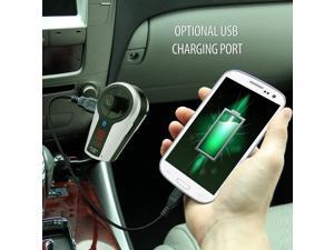 AGPtek Bluetooth Car Kit Handsfree FM Transmitter with USB Charging Music Control and Hands-Free Calling -Phone Calls Reminding for IPhone , Samsung , HTC , LG , Tablets , MP3 Players AGPtek Bluetooth Car Kit Handsfree FM Transmitter with USB Charging Music Control and Hands-Free Calling -Phone Calls Reminding for IPhone , Samsung , HTC , LG , Tablets , MP3 Players