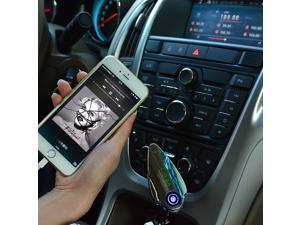 AGPtek® Wireless In-Car Bluetooth FM Transmitter, with USB Charging Port, Car Mp3 Player,Music Control, and Hands-Free Call for Smartphones iPhone 6S, 6Plus, Samsung Galaxy, iPad& More/Green Light AGPtek® Wireless In-Car Bluetooth FM Transmitter, with USB Charging Port, Car Mp3 Player,Music Control, and Hands-Free Call for Smartphones iPhone 6S, 6Plus, Samsung Galaxy, iPad& More/Green Light