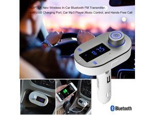AGPtek Bluetooth FM Transmitter Car Kit with Hands-Free Calling , USB Charging & Music Controls - Works with Apple iPhone 6s , LG G4 , Samsung Galaxy Note 5 and More Smartphones AGPtek Bluetooth FM Transmitter Car Kit with Hands-Free Calling , USB Charging & Music Controls - Works with Apple iPhone 6s , LG G4 , Samsung Galaxy Note 5 and More Smartphones