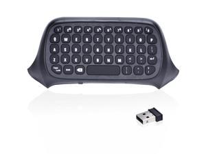 2.4G Mini Wireless Chatpad Message Keyboard for Xbox One Controller Wireless transmission METIC: 10 m Black 2.4G Mini Wireless Chatpad Message Keyboard for Xbox One Controller Wireless transmission METIC: 10 m Black