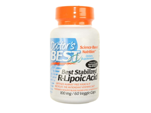 Doctor's Best Best Stabilized R-Lipoic Acid BioEnhanced Na-RALA (100 mg) 60 Capsules Doctor's Best Best Stabilized R-Lipoic Acid BioEnhanced Na-RALA (100 mg) 60 Capsules