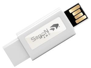 SEgoN Magnet U Design Series 8GB USB 2.0 Flash Drive (White) SEgoN Magnet U Design Series 8GB USB 2.0 Flash Drive (White)