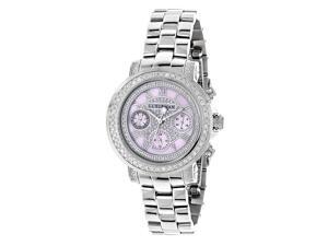 Diamond Bezel Watches For Women Luxurman Montana 2ct Pink MOP Diamond Bezel Watches For Women Luxurman Montana 2ct Pink MOP