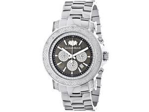 Heavy Mens Diamond Watch Luxurman Escalade 0.75ct Black MOP Heavy Mens Diamond Watch Luxurman Escalade 0.75ct Black MOP
