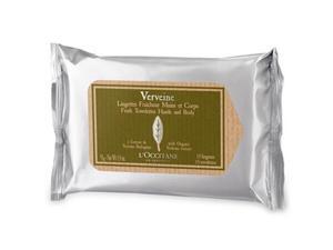 L'Occitane Verveine Fresh 15 Piece Towelettes Hand And Body 1.9oz / 55g L'Occitane Verveine Fresh 15 Piece Towelettes Hand And Body 1.9oz / 55g