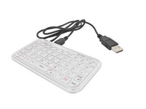 Silver Universal Mini Bluetooth Keyboard For Iphone 4s, Galaxy S2, Droid RAZR Silver Universal Mini Bluetooth Keyboard For Iphone 4s, Galaxy S2, Droid RAZR