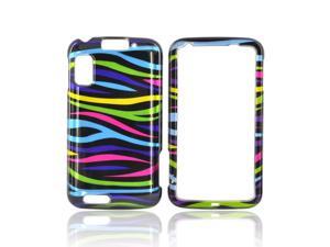 Slim & Protective Hard Case for Motorola Atrix 4G - Rainbow Zebra Slim & Protective Hard Case for Motorola Atrix 4G - Rainbow Zebra