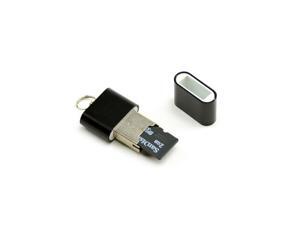 Black Aluminum MicroSD USB Card Reader Black Aluminum MicroSD USB Card Reader