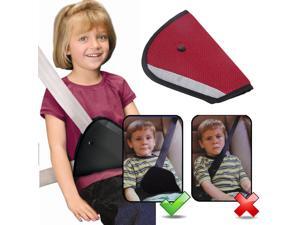 Universal Red Triangle Child Car Safety Belt Adjuster Pad Universal Red Triangle Child Car Safety Belt Adjuster Pad