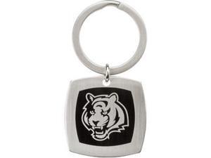 Cincinnati Bengals Logo Keychain in Stainless Steel Cincinnati Bengals Logo Keychain in Stainless Steel