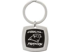 Carolina Panthers Logo Keychain in Stainless Steel Carolina Panthers Logo Keychain in Stainless Steel