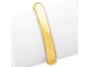 High Hinged Bangle Bracelet in 14k Yellow Gold High Hinged Bangle Bracelet in 14k Yellow Gold