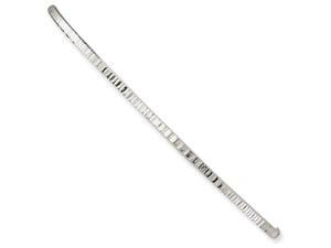 Diamond-Cut Slip-On Bangle Bracelet in Sterling Silver Diamond-Cut Slip-On Bangle Bracelet in Sterling Silver