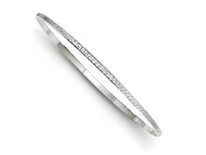 Diamond-Cut Slip-On Bangle Bracelet in Sterling Silver Diamond-Cut Slip-On Bangle Bracelet in Sterling Silver