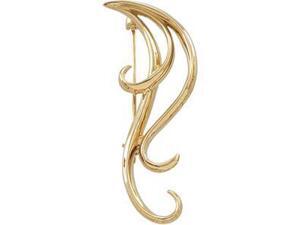 Fashion Brooch in 14k Yellow Gold Fashion Brooch in 14k Yellow Gold