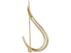 Fashion Brooch in 14k Yellow Gold Fashion Brooch in 14k Yellow Gold