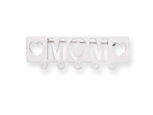 Mom Pin in 14k White Gold Mom Pin in 14k White Gold
