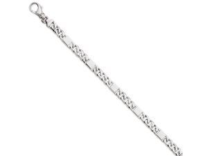 Wg Polished Fancy Link Bracelet in 14k Yellow Gold Wg Polished Fancy Link Bracelet in 14k Yellow Gold