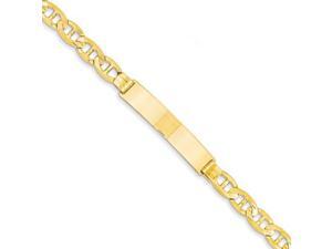Anchor ID Bracelet in 14k Yellow Gold Anchor ID Bracelet in 14k Yellow Gold