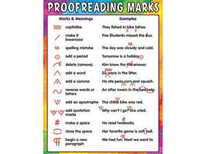 Proofreading Marks Chart Proofreading Marks Chart