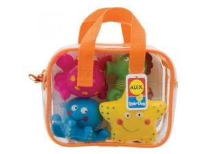 Bath Squirters: Ocean In Bag, 4 pc Bath Squirters: Ocean In Bag, 4 pc