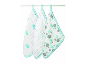 aden + anais 3 Pack Muslin Washcloths, Hide and Sea aden + anais 3 Pack Muslin Washcloths, Hide and Sea