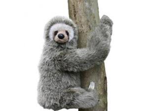 Hansa Three-Toed Sloth Stuffed Plush Animal, Sitting Hansa Three-Toed Sloth Stuffed Plush Animal, Sitting