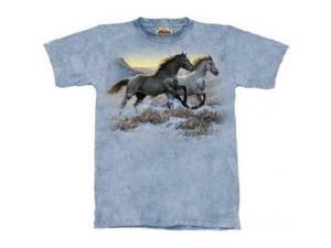 The Mountain Running Free Horse Pony Short Sleeve Tee T-shirt Child S The Mountain Running Free Horse Pony Short Sleeve Tee T-shirt Child S