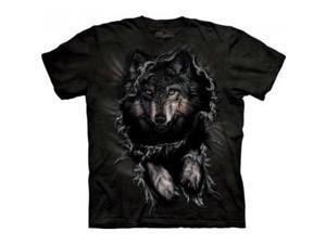 The Mountain Break Through Wolf Adult T-shirt 5XL The Mountain Break Through Wolf Adult T-shirt 5XL