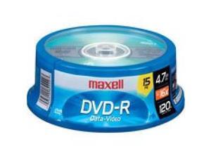 Maxell 16X Write-once DVD-R Spindle - 15 Pack (638006) Maxell 16X Write-once DVD-R Spindle - 15 Pack (638006)
