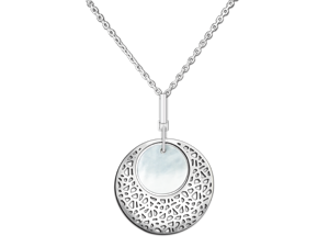 Ingenuity NCJ0015 The Heart of the Ocean - Morning Pearl - Sterling Silver Pendant Ingenuity NCJ0015 The Heart of the Ocean - Morning Pearl - Sterling Silver Pendant