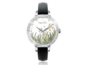 Ingenuity Women's NCL0009-66 Silver-Tone Watch – Flower Angel, Spirituality Impression Ingenuity Women's NCL0009-66 Silver-Tone Watch – Flower Angel, Spirituality Impression