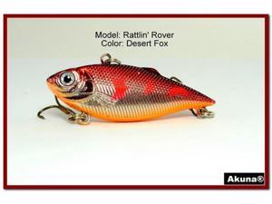 Akuna Rattlin' Rover Lipless Series 2.5 inch Sinking Lure Akuna Rattlin' Rover Lipless Series 2.5 inch Sinking Lure