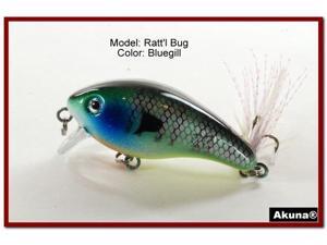 Akuna Ratt'l Bug 2.6" Crankbait Fishing Lure Akuna Ratt'l Bug 2.6" Crankbait Fishing Lure