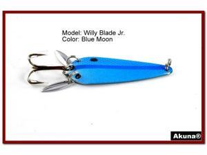 Akuna Willy Blade Jr. 2.25" Spoon Fishing Lure with 2 Side Spoons Akuna Willy Blade Jr. 2.25" Spoon Fishing Lure with 2 Side Spoons